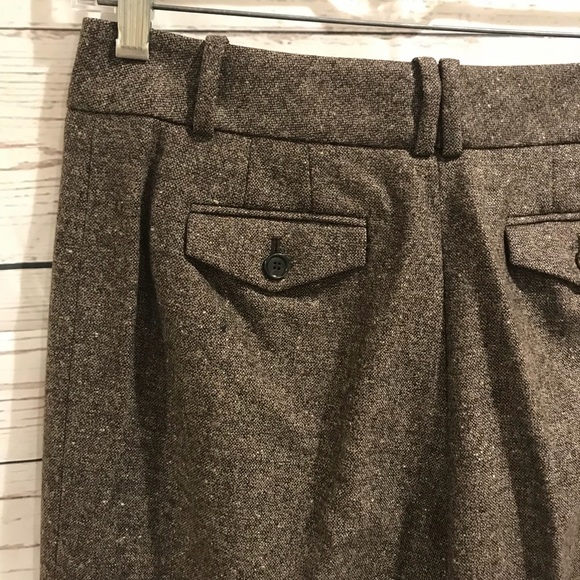 Ann Taylor Wool Tweed Trouser Dress Pants - Picture 6 of 6